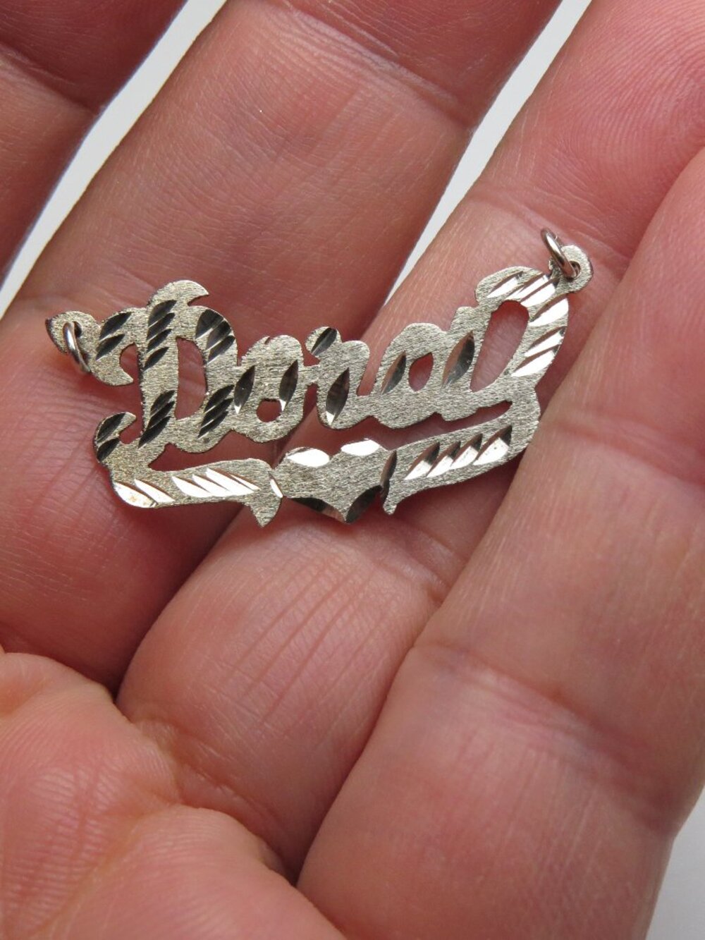 14k DORA Nameplate